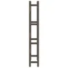 A vertical wooden structure, likely a side panel of a wine rack, against a white background. Produktbild-Vorschau