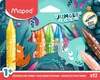 maped 861400 JUNGLE fever Jumbo Wachsmalstifte Náhled obrázku produktu 2