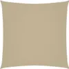 vidaXL Voile d'ombrage Oxford Tissu Carré 6x6 m Beige Voir les images du produit 1