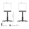 Topstar Hocker "Sitness 20" schwarz Produktbild-Vorschau 5