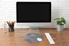 MuchoWow® Mauspad Mousepad Marmor - Grau - Weiß 40x40 cm - Produktbild-Vorschau 4