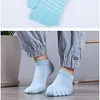 5 Paar kurze Damen-Fingersocken, Baumwoll-Zehensocken Produktbild-Vorschau 3
