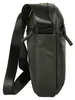 A side view of a green messenger bag. Produktbild-Vorschau