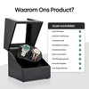Olvy horlogewinder voor 2 horloges, met een extreem stille Productafbeelding-voorbeeld 8