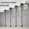 Pole Dance Tanzstange Static& Schwarz höhenverstellbar Produktbild-Vorschau 4