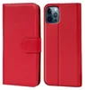 A red flip case for a smartphone is shown from the front and back. Anteprima dell’immagine prodotto