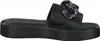MARCO TOZZI Damen Leder Clogs Pantoletten Kette Plateau Produktbild-Vorschau 5