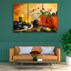 Triptychon auf leinwand religiös - orange 60x40 cm Feeby Produktbild-Vorschau 2