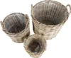 Weidenkörbe Rund Natural-Grey 3er-Set Produktbild-Vorschau 2