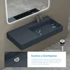doporro Lavabo Bagno Sospeso Lavabo da Appoggio Anteprima dell’immagine prodotto 3