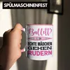 Trendation - Echte Mädchen Gehen Rudern Tasse Geschenk Produktbild-Vorschau 4