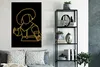 MuchoWow® Poster Der fröhliche Trinker - Frans Hals - Gold Produktbild-Vorschau 4