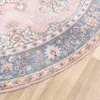 Teppich Vintage Rund - Lily Medaillon Rosa Produktbild-Vorschau 5