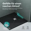 Mai & Mai Duschwanne 100x100x3cm Duschtasse aus Mineralguss Produktbild-Vorschau 6