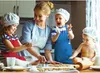 4dílná dětská zástěra s kapsou Dětská nastavitelná zástěra Náhled obrázku produktu 6