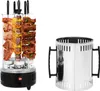 Vertikální elektrický gril s 5* špízy Stolní gril Rotační Náhled obrázku produktu 1