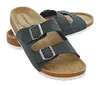 + Pantoletten Sandalen Hausschuhe Schlappen Clogs Kork Produktbild-Vorschau 1