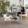 PawHut Hundeliege Outdoor, Erhöhtes Hundebett für Produktbild-Vorschau 8