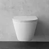Alpenberger Hänge WC Spülrandlos | Toilette mit Nano Produktbild-Vorschau 3