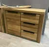 Sideboard Kommode Greta in Wildeiche geölt Teilmassiv Produktbild-Vorschau 1