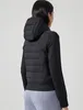 Jas voor dames, met capuchon, gewatteerd, ideale Productafbeelding-voorbeeld 2
