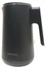 A black electric kettle is shown against a white background. Podgląd zdjęcia produktu