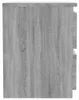 vidaXL Comodino grigio Sonoma 30×30×40 cm Materiale ligneo Anteprima dell’immagine prodotto 4