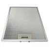 A metal mesh filter with a metal frame, likely for a kitchen range hood or appliance. Produktbild-Vorschau