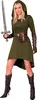 Gothic Kleid Mittelalter grün S Produktbild-Vorschau 5