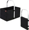 Handle-Box Einkaufs-Korb mit Aluminium Griff Faltbarer Produktbild-Vorschau 1