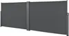 A dark gray retractable side awning is shown against a white background. Náhled obrázku produktu