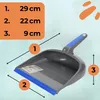 3er Set Kehrschaufel Set Handfeger und Schaufel Handbesen Produktbild-Vorschau 2