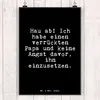 Mr. & Mrs. Panda Bild Hau ab! Ich habe... DIN A4 - Schwarz Produktbild-Vorschau 2