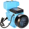 A blue electric water pump is displayed against a white background. Podgląd zdjęcia produktu