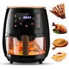 6,5L 7-in-1-Heißluftfritteuse mit Glasfrittierkorb, Produktbild-Vorschau 1