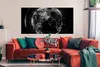 MuchoWow® Poster Erde - Linie - Schwarz - Weiß 160x80 cm - Produktbild-Vorschau 2