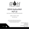 HLP 22 | 10 L | Hydrauliköl | ISO VG 22  | DIN 51524 Teil 2 Produktbild-Vorschau 2