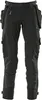 A pair of black work pants with multiple pockets is shown against a white background. Produktbild-Vorschau