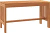 A wooden garden bench on a white background. Náhľad obrázku produktu