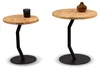 M2 Kollektion bijzettafel Tim 1, bruin, hoogte/diameter = Productafbeelding-voorbeeld 5