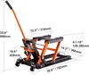SucceBuy Cric hydraulique pour motos 0.7 Ton ATV Table Voir les images du produit 8