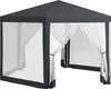 Outsunny Gartenpavillon 3,94x3,412m 6-eckig Pavillon mit Produktbild-Vorschau 1