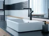 Miscelatore verticale di design per lavabo con bocca a L Anteprima dell’immagine prodotto 3