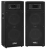 vidaXL Professionelle HiFi-/Bühnen-Lautsprecher Passiv 2 Produktbild-Vorschau 8