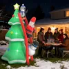 XMTECH Arbre de Noël gonflable 2,4 m avec bonhomme de Voir les images du produit 12
