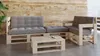 Lermowood Palettenmöbel Mpe Sofa 120 x 60 cm Natur | Produktbild-Vorschau 4