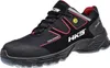 A single black and red HKS safety shoe is shown against a white background. Produktbild-Vorschau