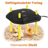 Ikodm Podgrzewacz dla piskląt 25 x 25 cm, 30 W, z Podgląd zdjęcia produktu 11