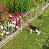 WISFOR 5-dielna sada plotov na posteľ Plug-in Fence Kovový Náhľad obrázku produktu 12