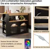 Abrihome ausziehbar Bartisch 360°Drehbar, Esszimmertisch Produktbild-Vorschau 6